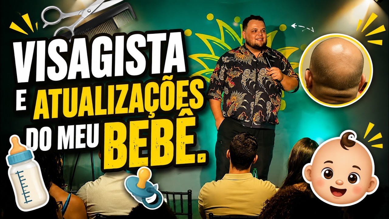O dia que eu fui no Visagista + Atualizações do meu bebê - Victor Ahmar - Stand Up Comedy