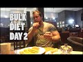 7,000 calories bulking diet plan day 2 - KFC and ROKA sushi in London England