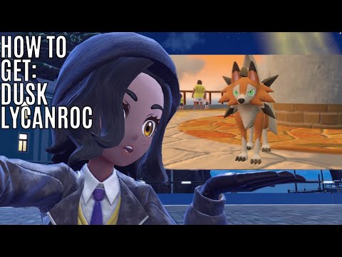 Pokemon Scarlet and Violet how to get Dusk Lycanroc