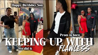 VLOG| Prom Night Twist: We Had a Blast & I Met the Baby Mama! 👀💃