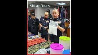 RM7. 93m drug haul: Nine nabbed after police bust raft house stash