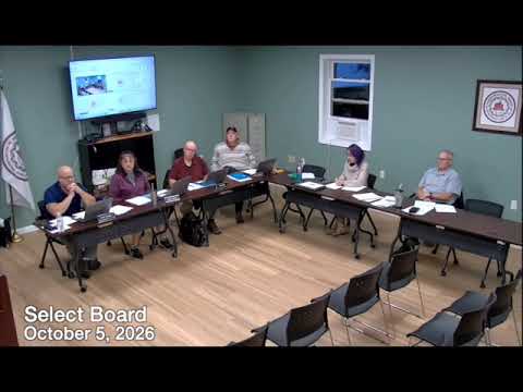 From the Select Board
