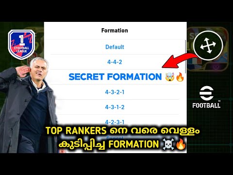 Formation that even Top Rankers knelt down☠️🔥 | Best attacking formation review in Efootball