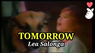 Lea Salonga Sings - Tomorrow | Annie The Musical