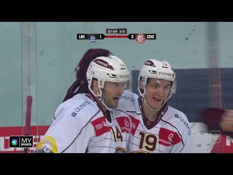 SCRJ Lakers - Genève-Servette HC 2-4 (1-1; 0-2; 1-1)