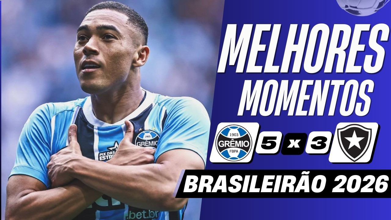 Grêmio vs Botafogo Highlights