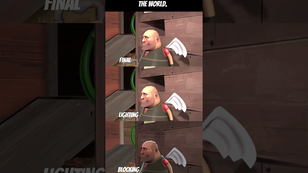 Love the confidence Behind the scenes (SFM) #sfm #animationmeme