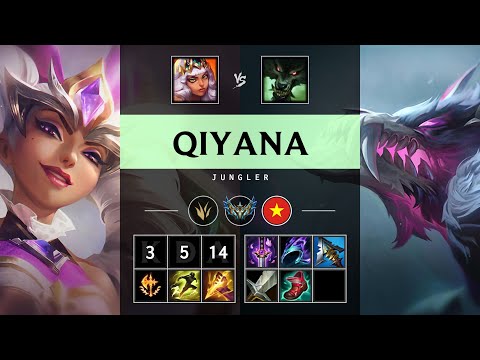 Qiyana Jungle vs Warwick - VN Challenger Patch 25.13