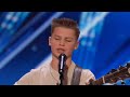 13 Year Old Chase Varnes Cover Life Goes On By Ed Sheeran Auditions On America S Got Talent 2025