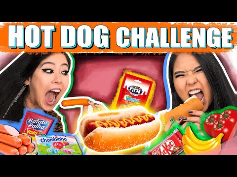 HOT DOG CHALLENGE! | Blog das irmãs Video