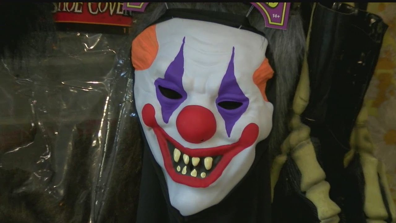 Party stores still selling clown costumes, but not many are buying