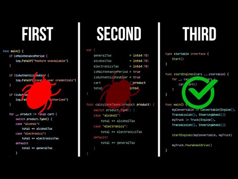 The 3 Laws of Writing Bug Free Code