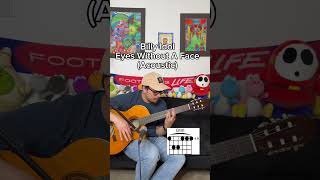 Billy idol - eyes without a face guitar tutorial