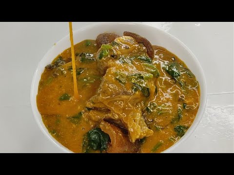 Step by Step Tasty Nigerian OGBONO SOUP RECIPE