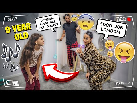 Dad Caught 9 yr Old Daughter Learning How To Twerk 😳