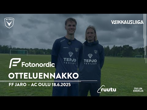 Fotonordic-otteluennakko: FF Jaro - AC Oulu 18.6.2025 (Veikkausliiga)