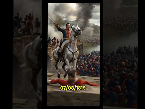 ⚔️ La BATALLA que LIBERÓ a Colombia: Bolívar en Boyacá 1819 🇨🇴🔥#BatallaDeBoyaca#SimonBolivar #fyee