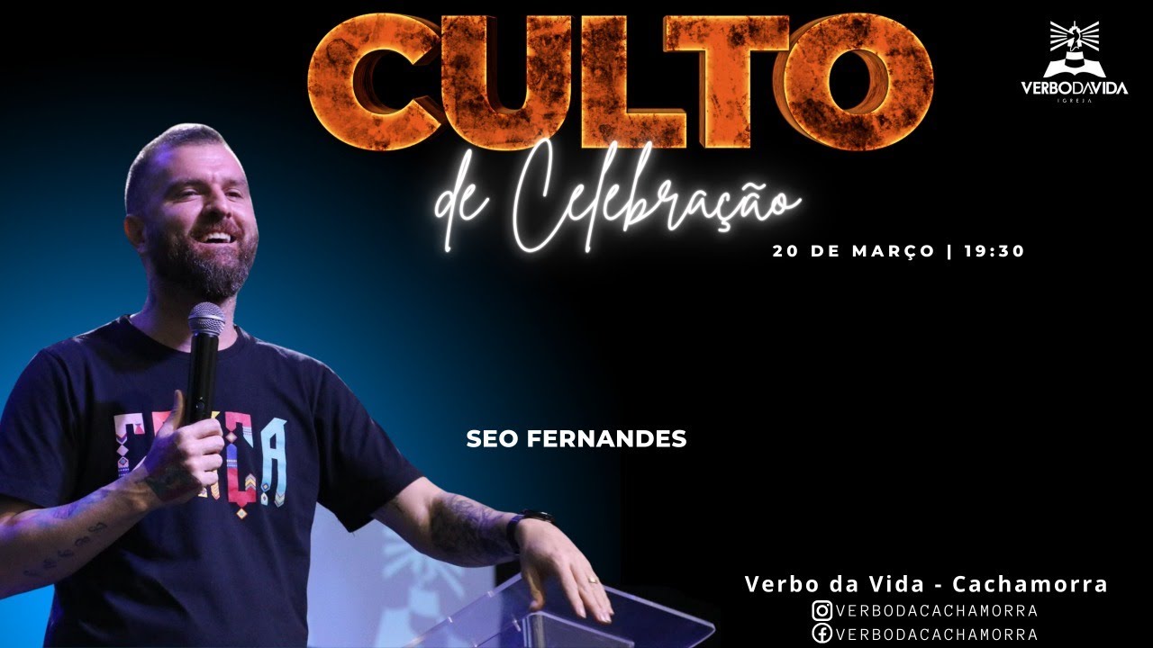 JESUS É A MINHA NOVA IDENTIDADE | SEO FERNANDES - DOMINGO - 20/03/22 - 19:30