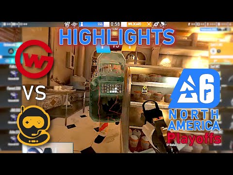 CRAZY GAME! Wildcard vs Spacestation - HIGHLIGHTS - Playoffs - NAL 2023 Stage 2 - R6 Esport