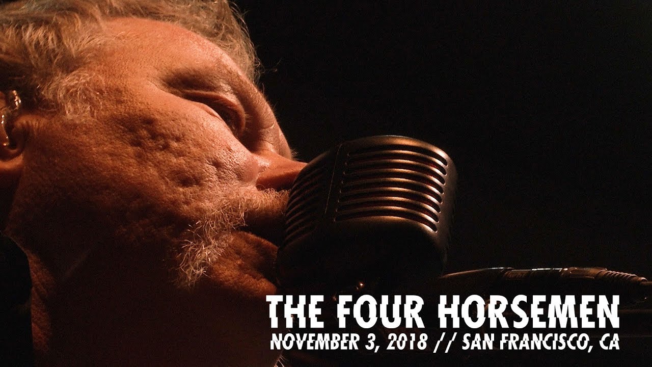 Metallica: The Four Horsemen (AWMH Helping Hands Concert - November 3, 2018) - YouTube