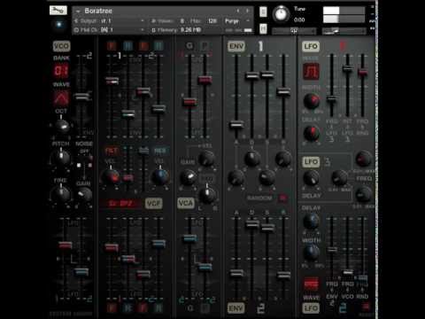 The System 1000M modular style synth for Native Instruments Kontakt 5.1.0 - Random  patch