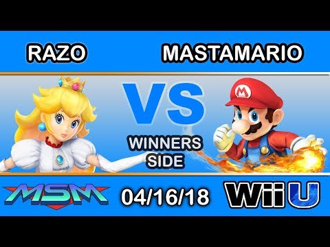 MSM 142 - LH | Razo (Peach) Vs. MastaMario (Mario) Winners Side - Smash 4