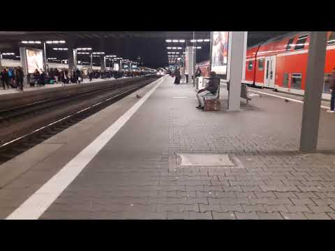 IC Karlsruhe HBF Einfahrt im Münchner HBF