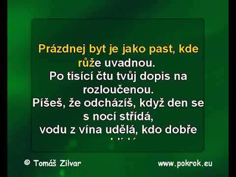 Proklínám - Janek Ledecký, DEMO, ukázka Karaoke, instrumental z www.svetkaraoke.cz