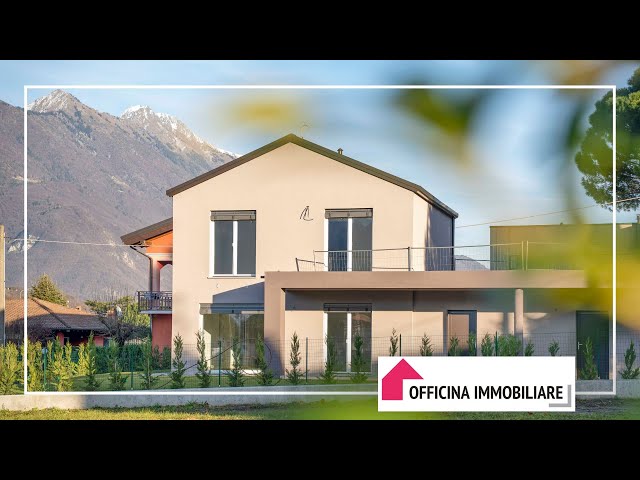 A COLICO, VILLETTA DI NUOVA COSTRUZIONE IN CLASSE A4