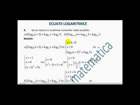 X-Ecuatii logaritmice - Beginners - final