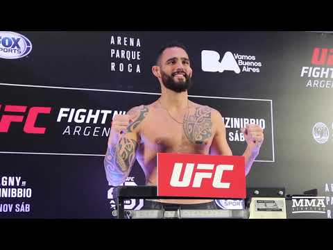 UFC Argentina Weigh-Ins: Santiago Ponzinibbio, Neil Magny Make Weight - MMA Fighting