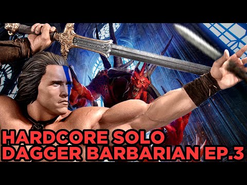 Diablo 2 HARDCORE Ladder Season 2 (EPISODE 3) - THE DAGGER BARB STABS BACK