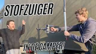 De IDEALE STOFZUIGER voor in de CAMPER?! | ZEDAR S600 steelstofzuiger! | Op reis met Stijn!