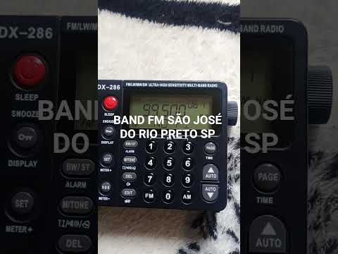 BAND FM  99,5 SÃO JOSÉ DO RIO PRETO SP ESCUTA EM SÃO SEBASTIÃO DO PARAÍSO MG