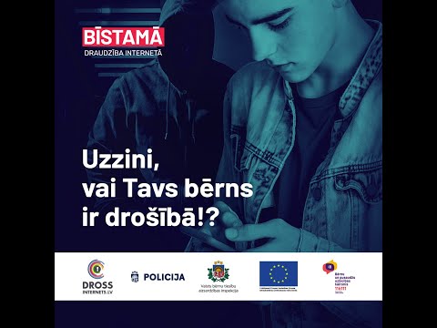 Bīstamā draudzība internetā. Vai Tavs bērns ir drošībā?