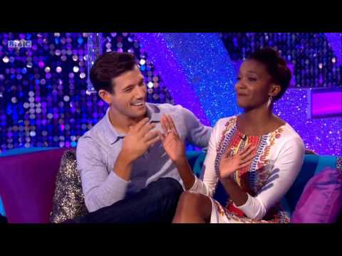 Danny Mac and Oti.  Strictly ITT  19.10.16