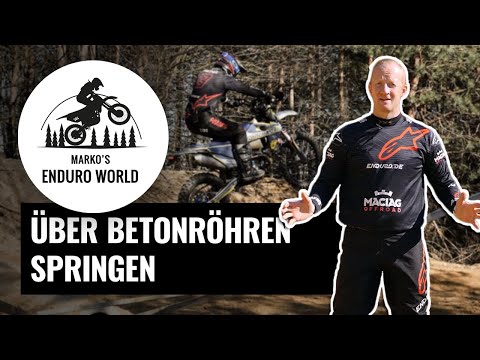 Über Betonröhren springen | #35 | Marko's Enduro World