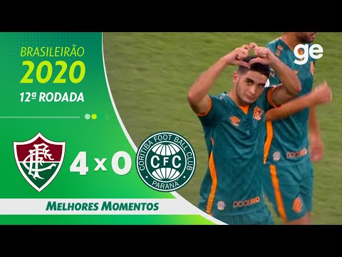 Gols e lances de Fluminense x Coritiba