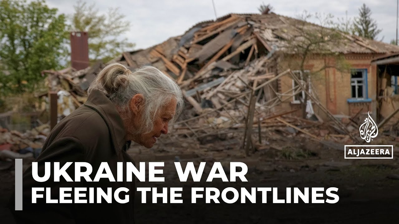 Ukrainians flee eastern frontlines as Russian advance sparks fear and frustration