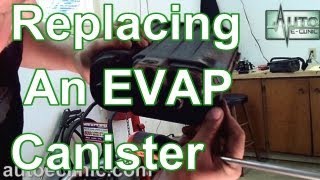 How To Replace An EVAP Emissions Vapor Canister - P0456 Chrysler