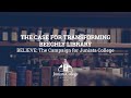 The Case For Transforming Beeghly Library BELIEVE The Campaign For Juniata College