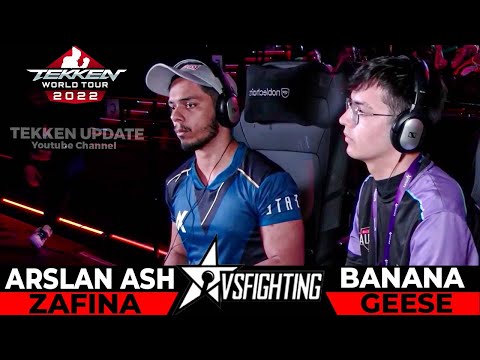 VSFighting X | ARSLAN ASH (Zafina) Vs BANANA (Geese) Losers Semi Final - Tekken 7