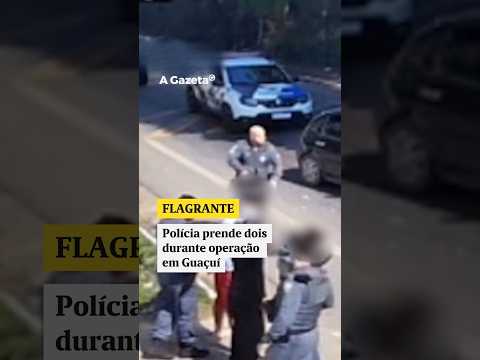 Operação prende 2 em Guaçuí após ação no ES