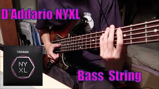 Video thumbnail for D'Addario NYXL Bass String Rough Test｜Fujigen NCJB5-10R by Aki Tabuchi / 田淵昭裕