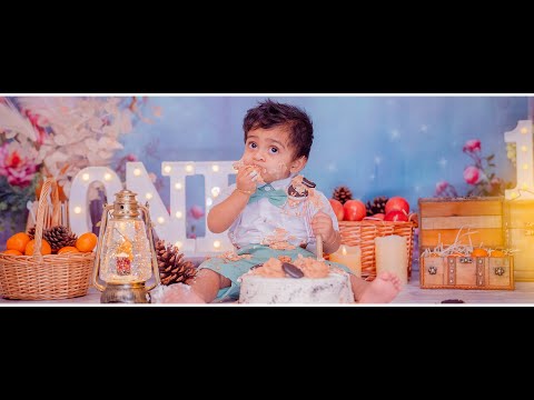Aathav's Cake smash Shoot I Blueink Productions I  2023