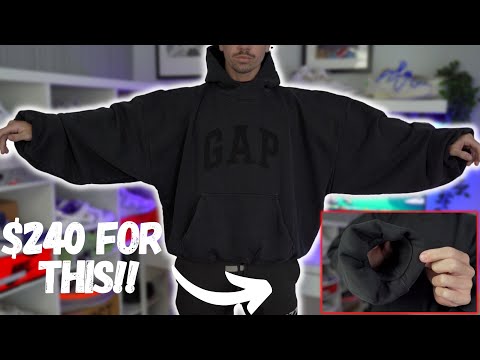 Well This Is Disappointing...Yeezy x Gap Balenciaga Hoodie Review