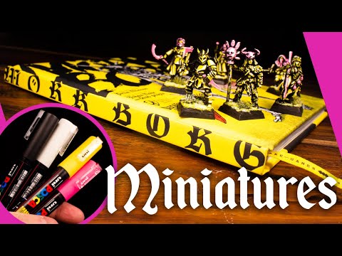 Minipainting with MARKERS?? - My MÖRK BORG Party