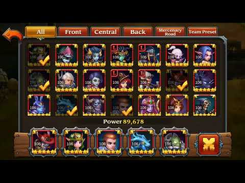 Heroes Charge Chapter 20 Elite 1-5 No Hero vip and 3 star