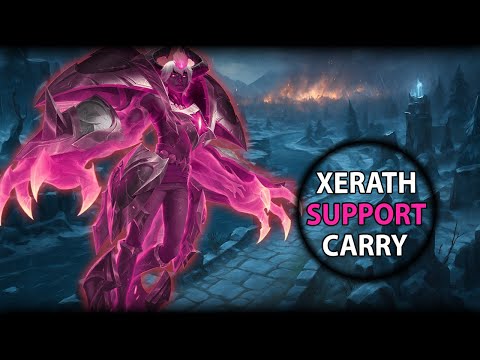 Nvo Xerath Support Gameplay – Off-Meta Carry Support Build | League of Legends Ranked 2025 (4K)