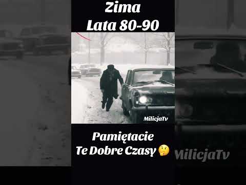 Zima W Latach 80 Pamiętasz 🤔
